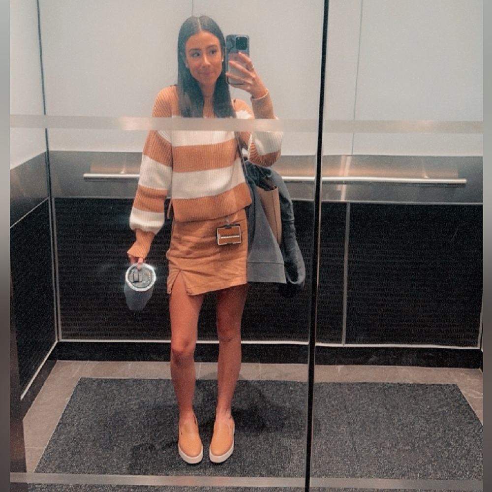 Abercrombie & Fitch Mini Tan Skirt